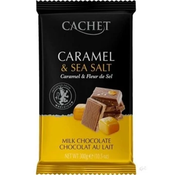 Cachet tejcsokoládé sós karamellás, 300G