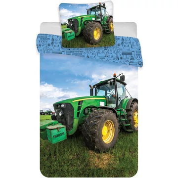 Traktor Green gyerek, ovis ágyneműhuzat 100×135cm, 40×60 cm Traktor Green gyerek, ovis ágyneműhuzat 100×135cm, 40×60 cm