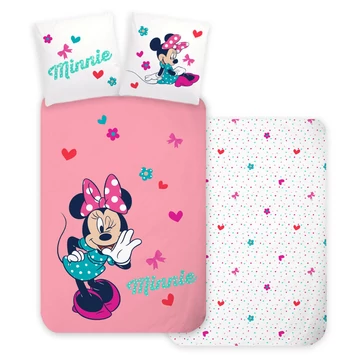 Disney Minnie Whisper gyerek, ovis ágyneműhuzat 100×135 cm, 40×60 cm Disney Minnie Whisper gyerek, ovis ágyneműhuzat 100×135 cm, 40×60 cm