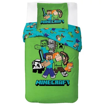 Minecraft Classic Crew ágyneműhuzat 140×200cm, 70×90 cm Minecraft Classic Crew ágyneműhuzat 140×200cm, 70×90 cm
