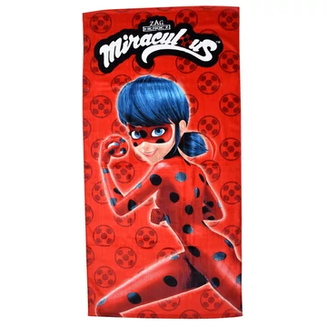 Katicabogár és Fekete macska kalandjai Red fürdőlepedő, strand törölköző 70x140cm Katicabogár és Fekete macska kalandjai Red fürdőlepedő, strand törölköző 70x140cm