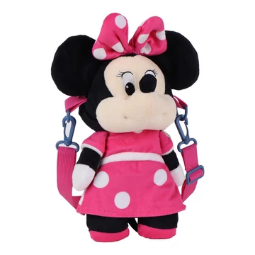 Disney Minnie Pink plüss hátizsák, táska 34 cm Disney Minnie Pink plüss hátizsák, táska 34 cm
