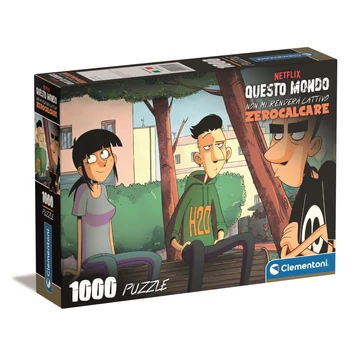 A világ ellen Hoodie Talks 1000 db-os Compact puzzle Clementoni