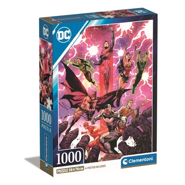 Az Igazság Ligája Defenders 1000 db-os Compact puzzle Clementoni