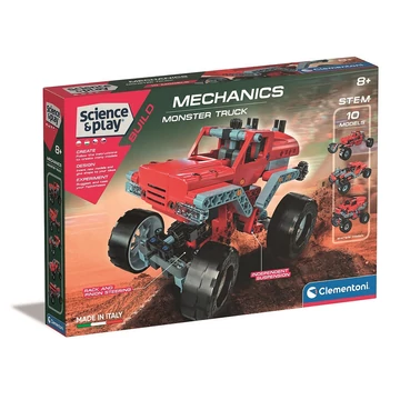 Monster Truck Mechanics 10 az 1-ben építőjáték Clementoni Monster Truck Mechanics 10 az 1-ben építőjáték Clementoni