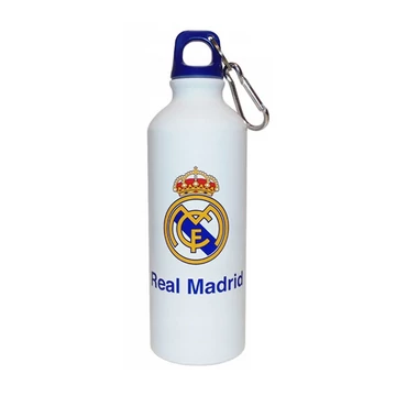Real Madrid Emblem alumínium kulacs csavaros kupakkal 500 ml Real Madrid Emblem alumínium kulacs csavaros kupakkal 500 ml