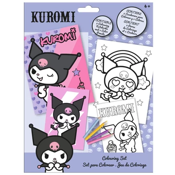 Hello Kitty Kuromi színező szett Hello Kitty Kuromi színező szett