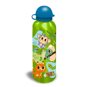 Into the Forest, Állatos alumínium kulacs ivókupakkal 500 ml