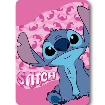Disney Lilo és Stitch, A csillagkutya Pink Wave polár takaró 100x140cm Disney Lilo és Stitch, A csillagkutya Pink Wave polár takaró 100x140cm
