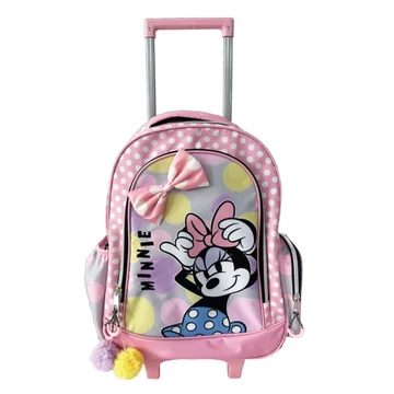 Disney Minnie Bowtastic gurulós iskolatáska, táska 46 cm
