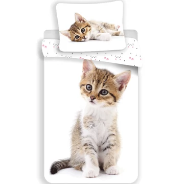 Cicás Cute ágyneműhuzat 140×200cm, 70×90 cm Cicás Cute ágyneműhuzat 140×200cm, 70×90 cm