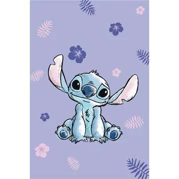 Disney Lilo és Stitch, A csillagkutya Purple mikroflanel takaró 100x150cm Disney Lilo és Stitch, A csillagkutya Purple mikroflanel takaró 100x150cm