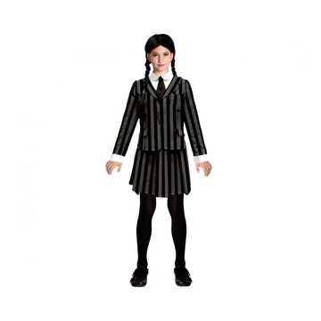 Iskoláslány Gothic Black jelmez 120/130 cm