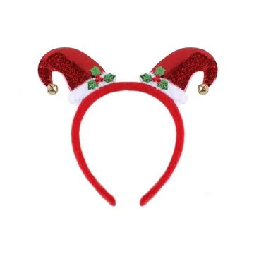 Mikulás sapka Santa fejpánt Mikulás sapka Santa fejpánt