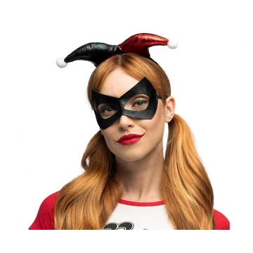 Színes Harlequin jelmez kiegészítő szett