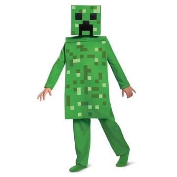 Minecraft Creeper Classic Green jelmez 4-6 év
