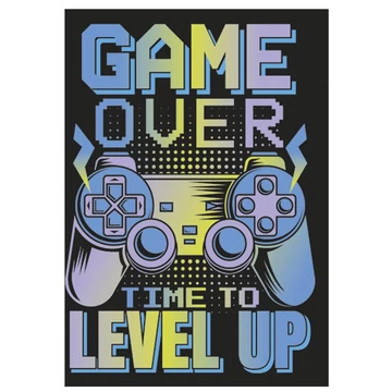 Gamer Level Up A/4 gumis mappa Gamer Level Up A/4 gumis mappa