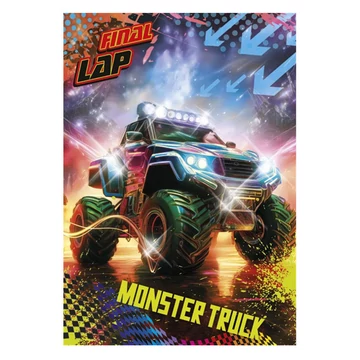 Monster Truck Final Lap A/4 gumis mappa Monster Truck Final Lap A/4 gumis mappa