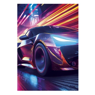 Autó Street Racing A/4 gumis mappa Autó Street Racing A/4 gumis mappa