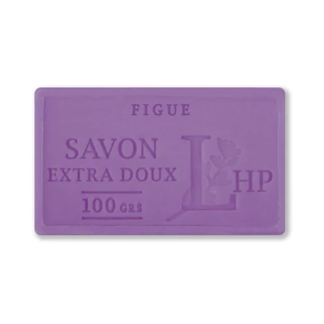 Marseille szappan, növényi olajjal,100g, parabén-tartósítószer-szulfát mentes, hidratáló, celofánban, Figue (füge), LAV.LHP25100FIG