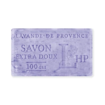 Marseille szappan,növényi olajjal,100g,parabén-tartósítószer-szulfát mentes,hidratáló,celofánban,Lavande Fleurs(lev.szirom), LAV.LHP25100LAVF