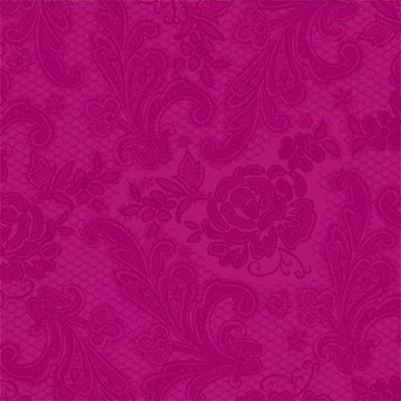 Lace Embossed blackberry dombornyomott papírszalvéta 33x33cm,15db-os, PPD.C007619