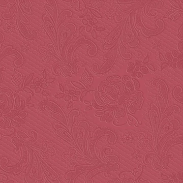 Lace embossed bordeaux dombornyomott papírszalvéta 33x33cm,15db-os, PPD.C1332333 Lace embossed bordeaux dombornyomott papírszalvéta 33x33cm,15db-os, PPD.C1332333