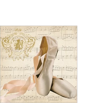 Concerto Ballet papírszalvéta 25x25cm,20db-os, PPD.B1252467