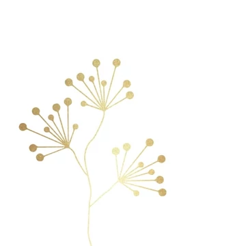 Pure Gold Berries papírszalvéta 33x33cm, 20db-os, PPD.C133001374 Pure Gold Berries papírszalvéta 33x33cm, 20db-os, PPD.C133001374