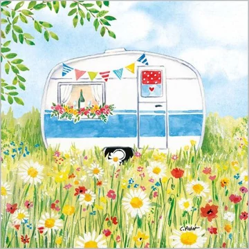 Happy Camping papírszalvéta 33x33cm, 20db-os, PPD.C133002174