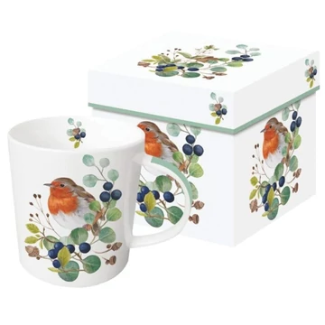 Porcelánbögre 0,35l, dobozban, Oiseau sur Branche, PPD.160302276