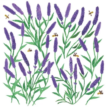Tracey's Lavendula papírszalvéta 33x33cm, 20db-os, PPD.C133002560