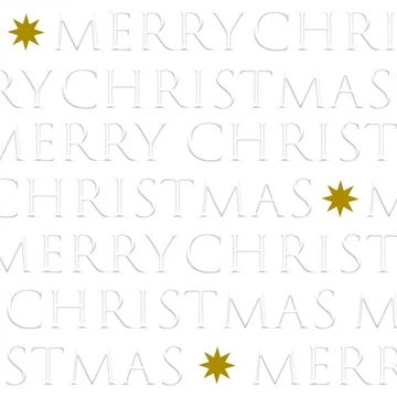 Christmas letters pearl dombornyomott papírszalvéta 33x33cm,20db-os, PPD.C333102724
