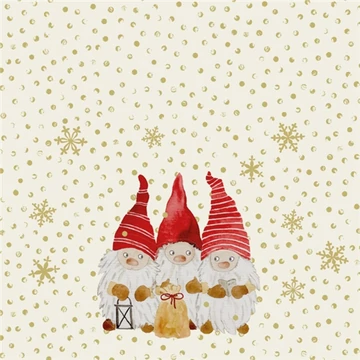 Stars & Snowflakes papírszalvéta 33x33cm, 20db-os, PPD.C333002838