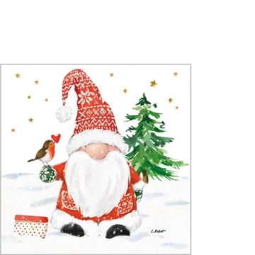 Christmas Buddy papírszalvéta 25x25cm, 20db-os, PPD.B325002773