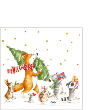 Let's get it started papírszalvéta 25x25cm, 20db-os, PPD.B325002772 Let's get it started papírszalvéta 25x25cm, 20db-os, PPD.B325002772