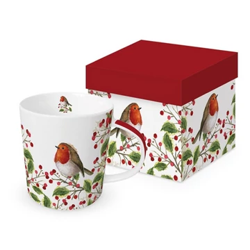 Porcelánbögre 0,4l dobozban, Merry Bird, PPD.360302804