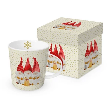 Porcelánbögre 0,4l dobozban, Stars & Snowflakes , PPD.360302838