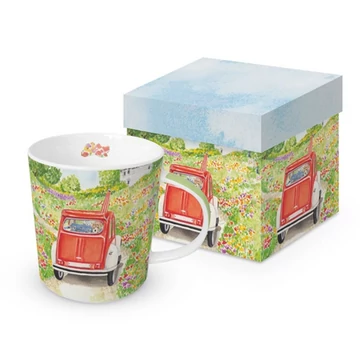 Porcelánbögre 0,4l dobozban, Bon Voyage!, PPD.160302973