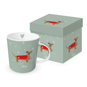 Porcelánbögre 0,4l dobozban, Winter Story, PPD.360303137