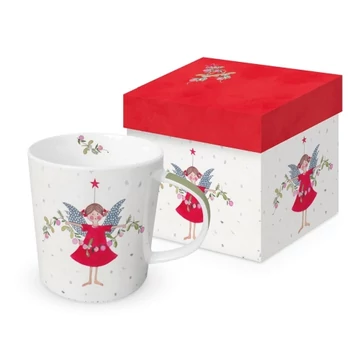 Porcelánbögre 0,4l dobozban, Angelina, PPD.360303116