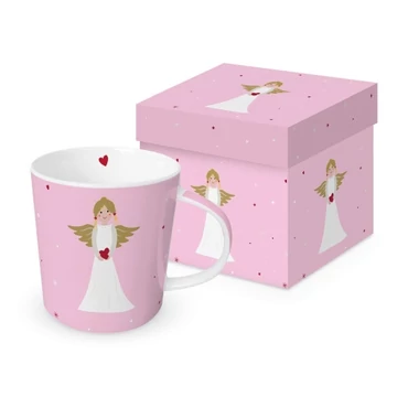 Porcelánbögre 0,4l dobozban, Ela with Love, PPD.360303157