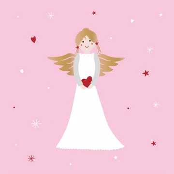 Ela with Love papírszalvéta 33x33cm, 20db-os, PPD.C333003157