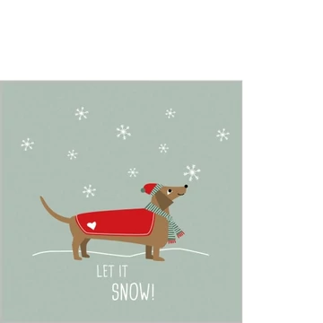 Winter Story papírszalvéta 25x25cm, 20db-os, PPD.B325003137