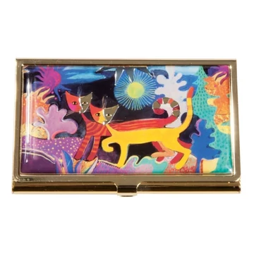 Névjegykártyatartó fém, 9,5x0,8x6cm Rosina Wachtmeister:Wonderland, FRI.18176 Névjegykártyatartó fém, 9,5x0,8x6cm Rosina Wachtmeister:Wonderland, FRI.18176