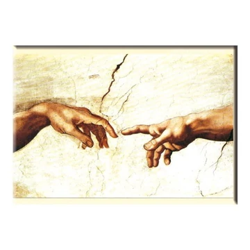 Hűtőmágnes 8x5,4x0,3cm,Michelangelo:Ádám teremtése, FRI.18309 Hűtőmágnes 8x5,4x0,3cm,Michelangelo:Ádám teremtése, FRI.18309