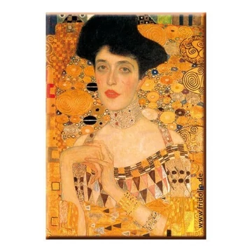Hűtőmágnes 8x5,4x0,3cm,Klimt:Adele, FRI.18313