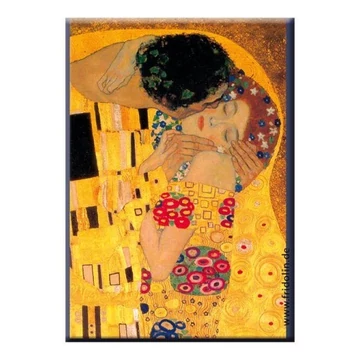 Hűtőmágnes 8x5,4x0,3cm,Klimt:The Kiss, FRI.18314