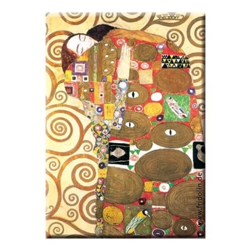 Hűtőmágnes 8x5,4x0,3cm,Klimt:Beteljesülés, FRI.18315 Hűtőmágnes 8x5,4x0,3cm,Klimt:Beteljesülés, FRI.18315