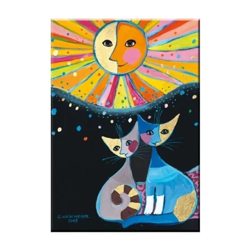 Hűtőmágnes 8x5,4x0,3cm,Rosina Wachtmeister:Happines is shared, FRI.18352 Hűtőmágnes 8x5,4x0,3cm,Rosina Wachtmeister:Happines is shared, FRI.18352